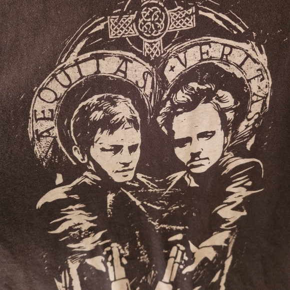 Vintage Mens xl Boonedock saints tshirt - Picture 2 of 3